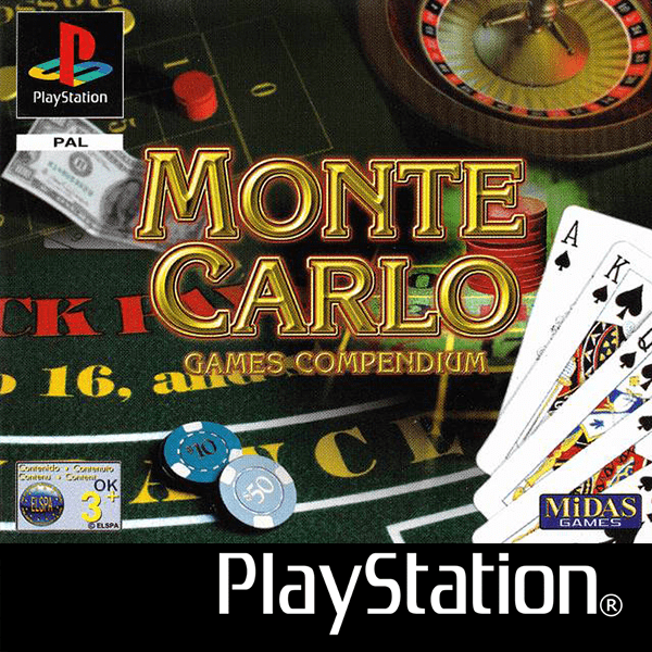 Monte Carlo Games Compendium box art for Playstation